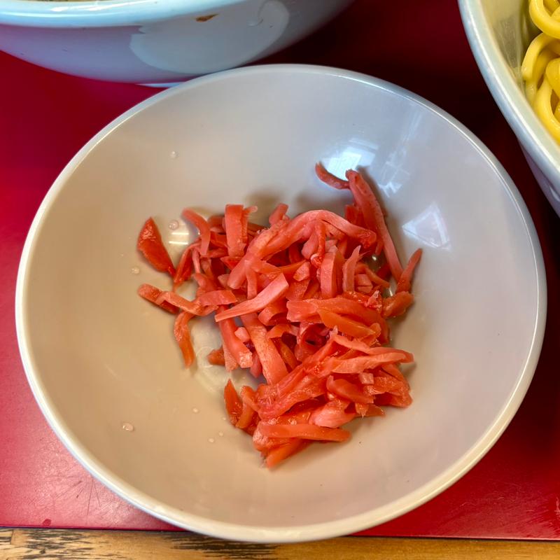 紅生姜(ラーメン山岡家 南2条店)