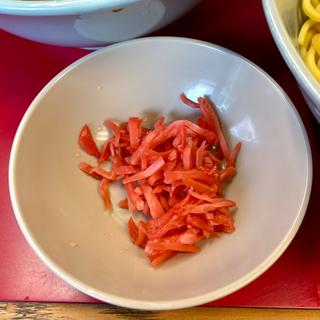 紅生姜(ラーメン山岡家 南2条店)