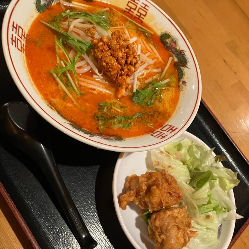 担々麺(海鮮居酒屋 築地市場298)