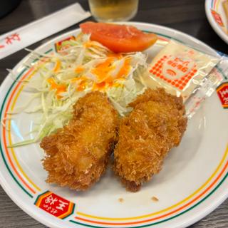 カキフライ（ジャスト）(餃子の王将1号店)