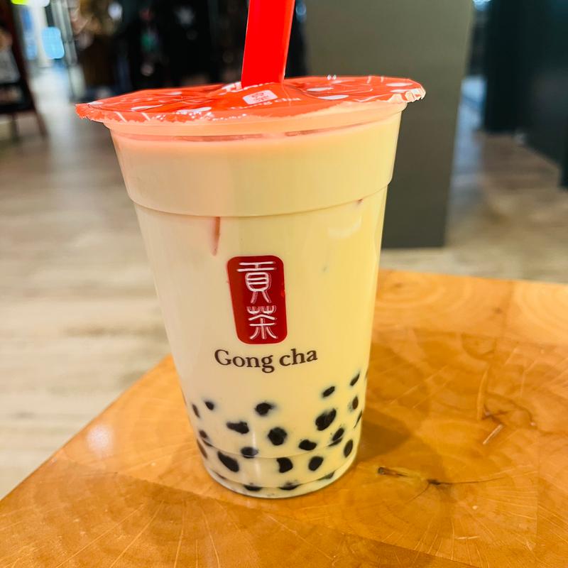 ブラックミルクティー(ゴンチャ 札幌赤れんが テラス店 (Gong cha))