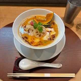 麻辣鶏白湯Soba(塩)