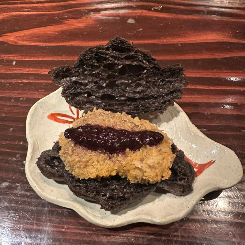 飛騨牛ヒレ肉のカツサンド(野口太郎)