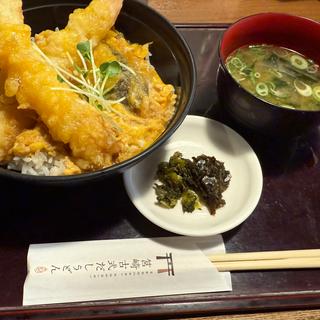 大海老天とじ丼(手延べうどん きねや)