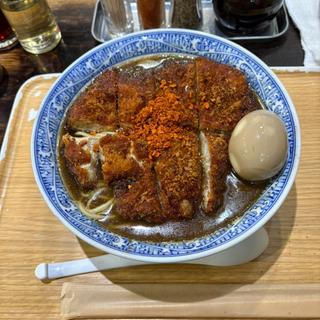 メガチキンらぁめん(つけ麺古武士新宿6丁目店)