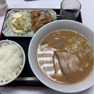 信州味噌ラーメンスペシャル定食(駒ヶ岳サービスエリア（下り線）スナックコーナー )