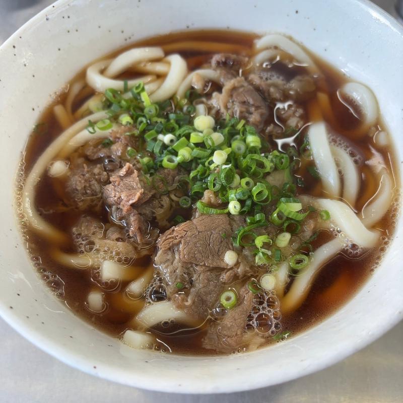 肉うどん(富士見そば )