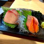 鮮魚のお造り2種盛り