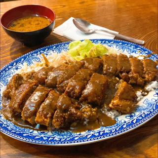 豚かつカレー かつ3倍 ライス大盛り(いまはな)