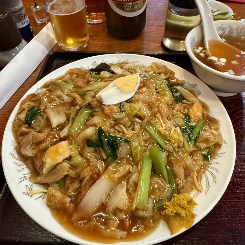 豚肉細切りやきそば(栄華軒)