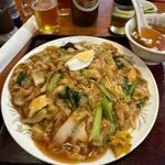 豚肉細切りやきそば(栄華軒)