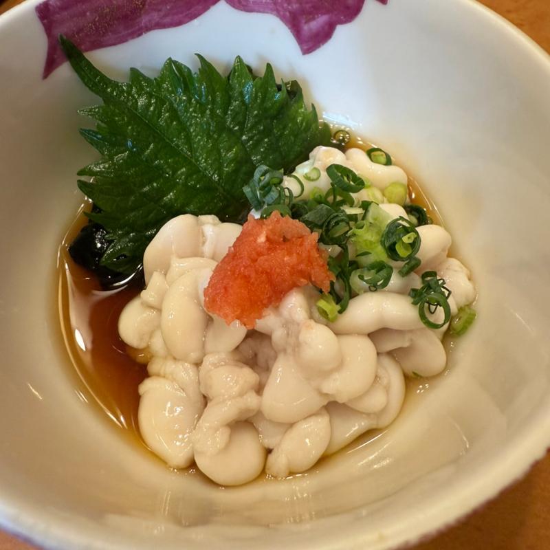 白子ポン酢(かつ半)