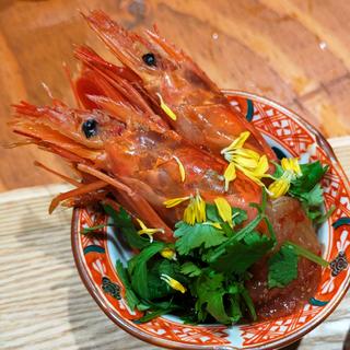 酔っ払い海老(酒と肴おけや)