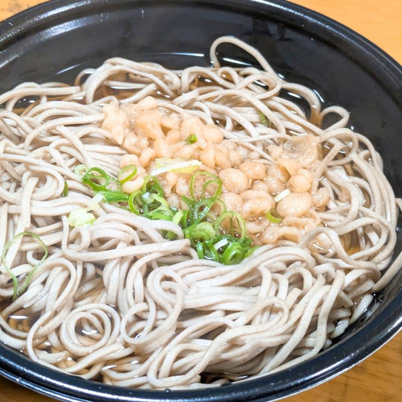 かけそば(スーパーベルクス草加谷塚店)