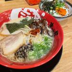 牛白湯ラーメン焼豚丼定食(ラーメンまこと屋 城陽店)