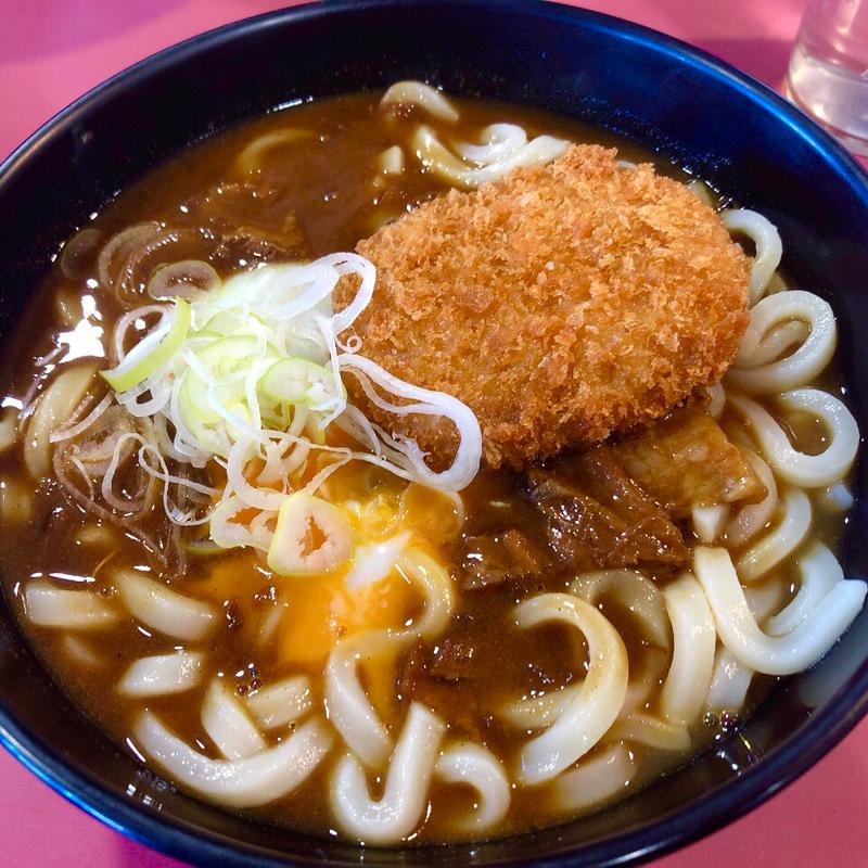 牛すじカレーうどん(馬そば深大寺 )