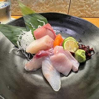 お刺身5種盛り(京のおばんざい ぽんしゅ杉)