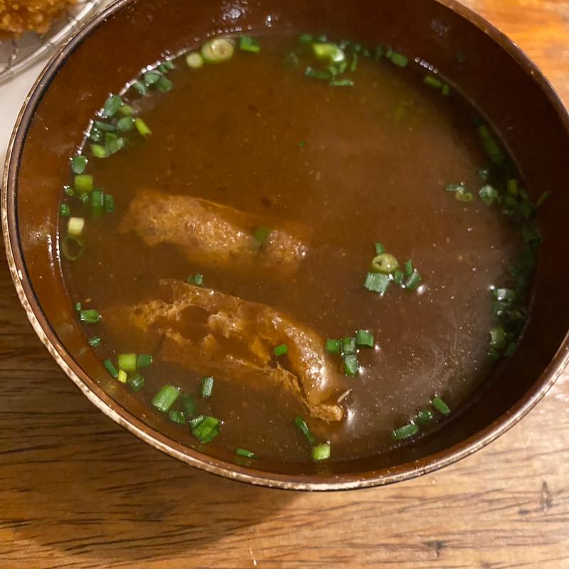 みそ汁(とんかつ光(あかり) 西新店)