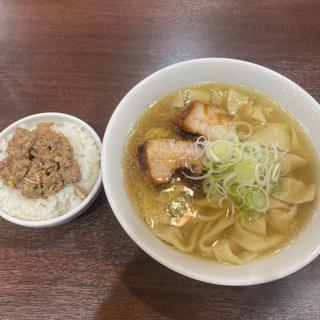 塩らーめん(自家製麺らーめん木陰)