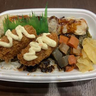 カキフライのり弁当(ほっともっと 日立日高店 （HottoMotto）)
