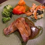 骨付きポークスペアリブのロースト 伊豆の塩麹とローズマリー風味(グリル)