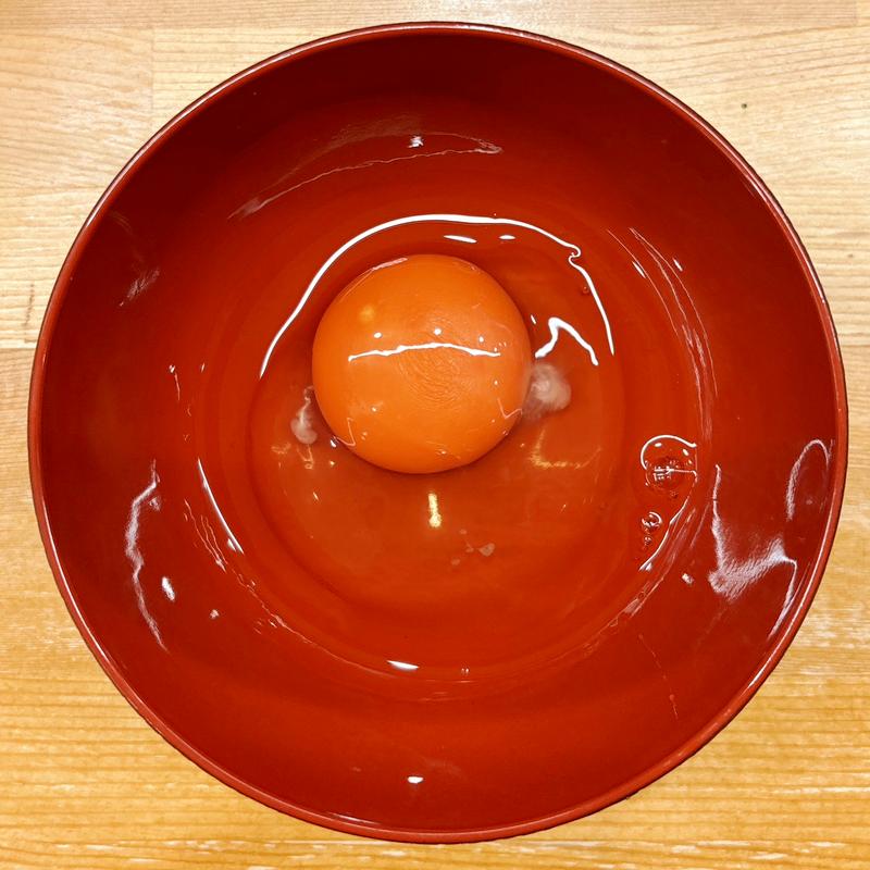 (限定)旨辛痺麺用真っ赤卵生卵(らーめん 護什番)