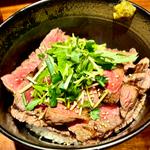 近江牛赤身ステーキ丼