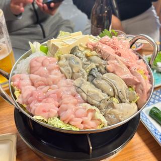 あんきも＆牡蠣＆白子鍋