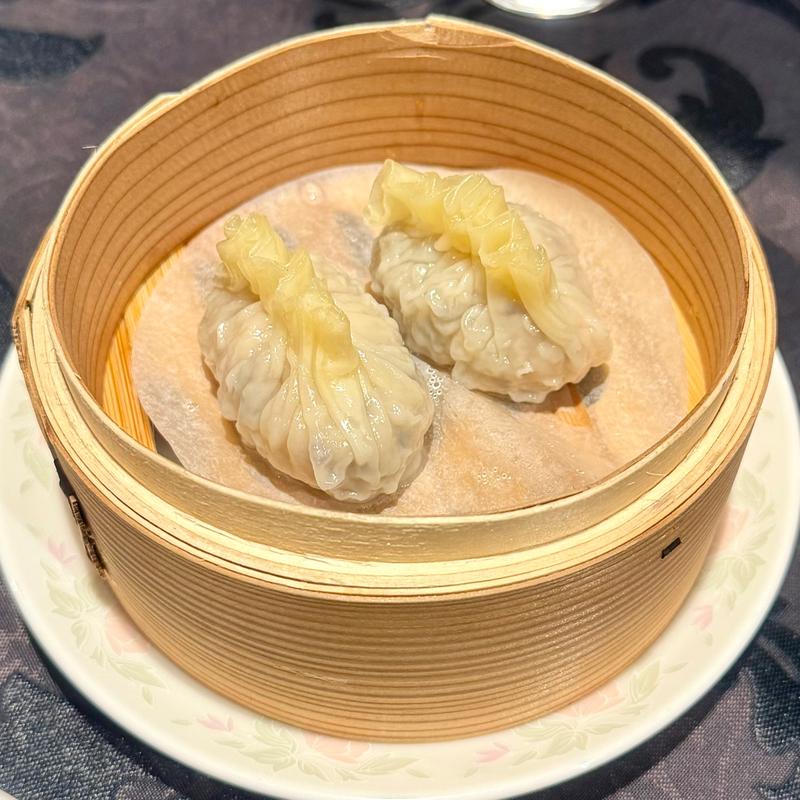 フカヒレコース　フカヒレ入り蒸し餃子(中国料理 古稀殿)