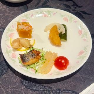 フカヒレコース　前菜(中国料理 古稀殿)