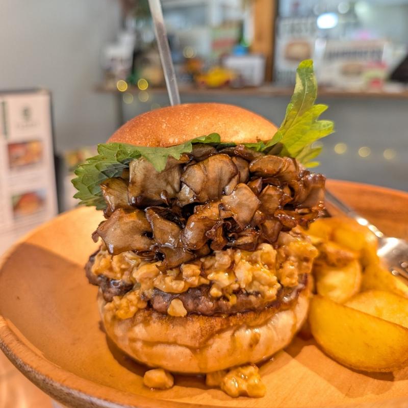 まいたけタルタルバーガー(FLOPPY BURGER HOUSE)