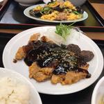 黒糖黒酢スブタ定食