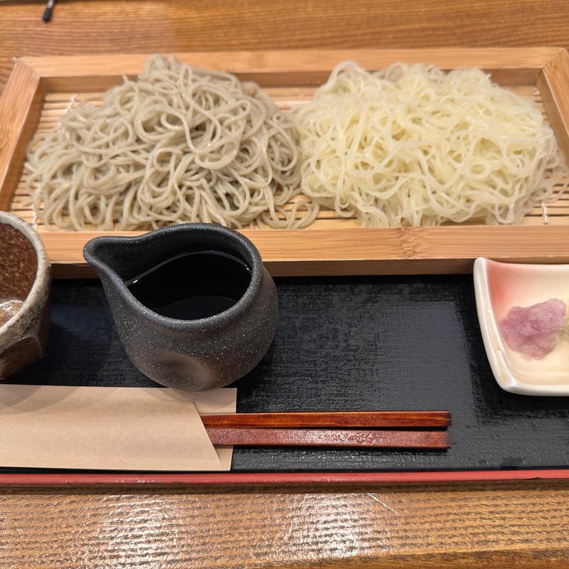 ゆず切り・おせいろ 合盛り(手打ち蕎麦 ゆうり庵)