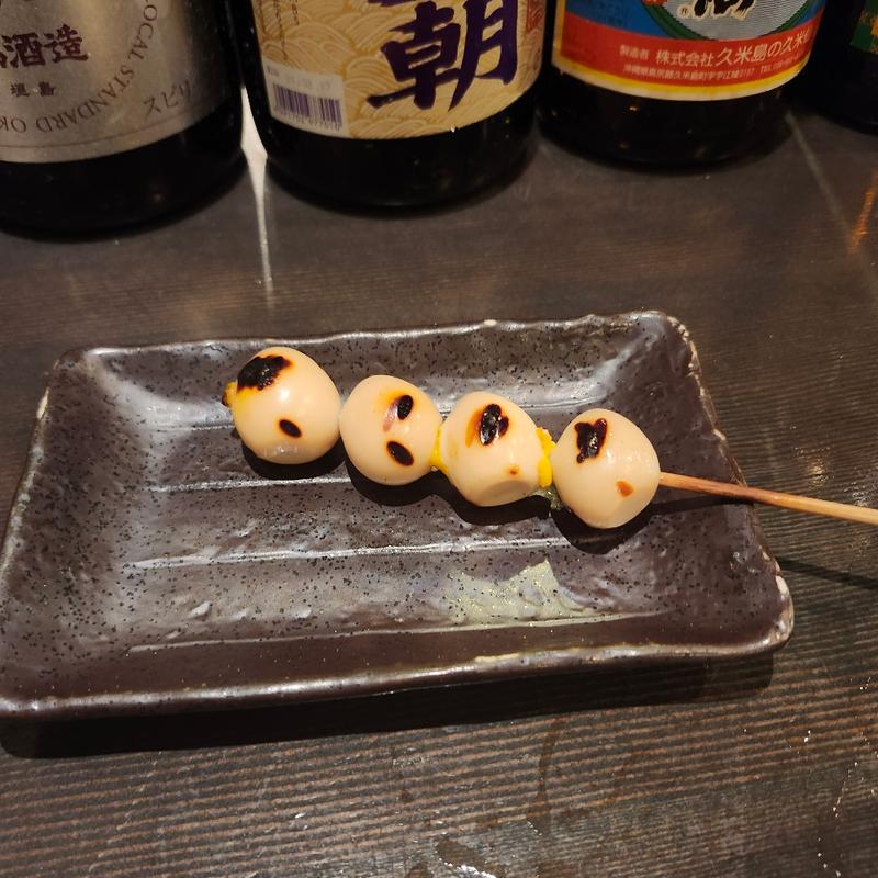 味付うずら(すみびやき串串 )