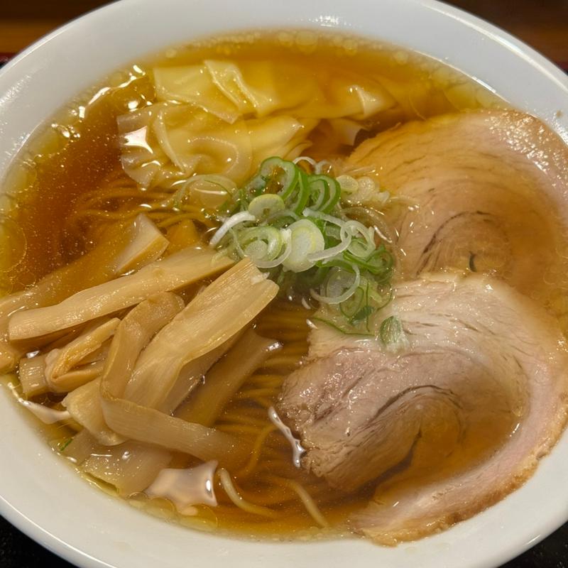 鶏中華そば(そば処 喜咲)