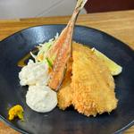 地鯵フライ定食