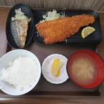 ヒラメフライ定食