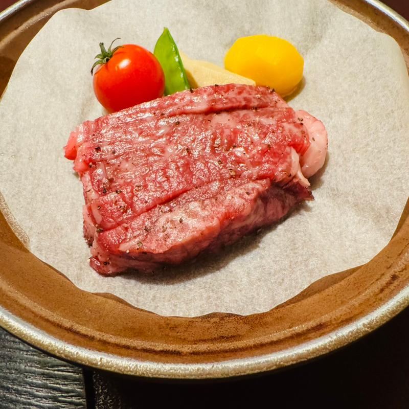 山形牛ステーキ(作並温泉 湯の原ホテル )