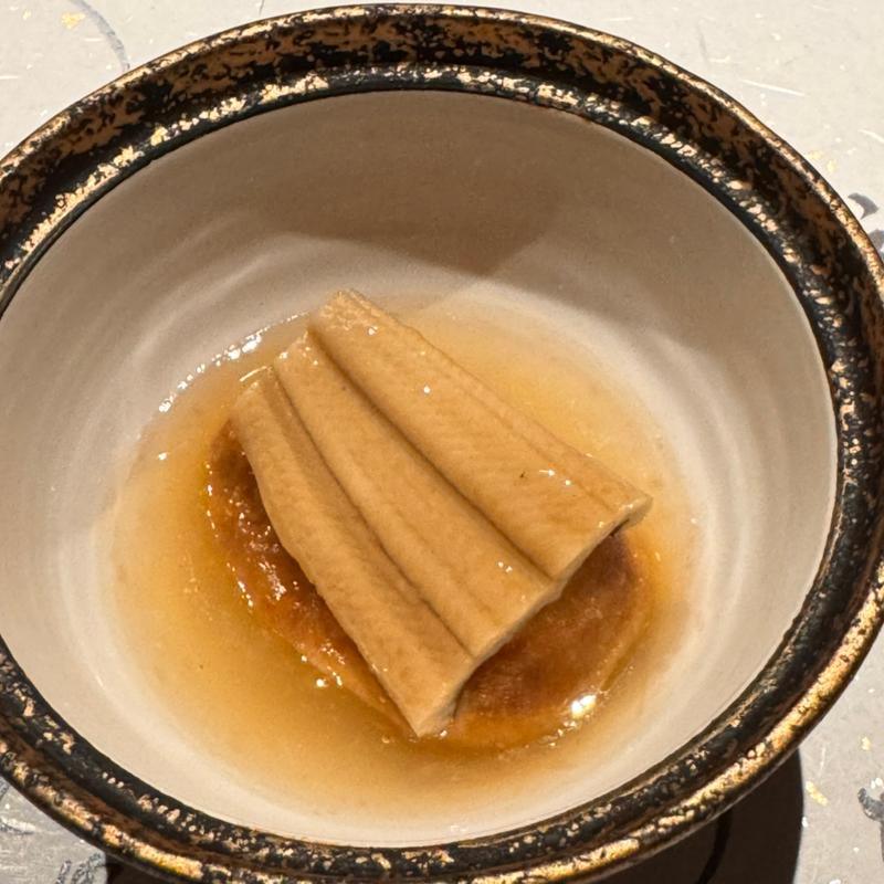 穴子秋茄子饅頭 生姜餡(強羅温泉 雪月花別邸 翠雲)