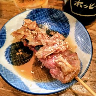 葱ポンハラミ(もつ焼きごえん 野毛店)