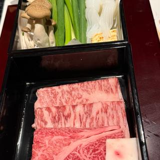 牛すき焼き鍋(強羅温泉 雪月花別邸 翠雲)