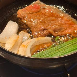 牛すき焼き鍋(強羅温泉 雪月花別邸 翠雲)