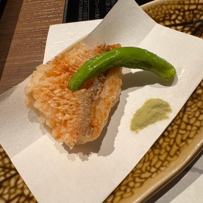 甘鯛松笠揚げ(強羅温泉 雪月花別邸 翠雲)
