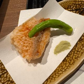 甘鯛松笠揚げ(強羅温泉 雪月花別邸 翠雲)