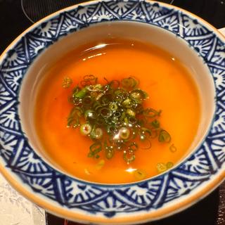 白子茶碗蒸し(強羅温泉 雪月花別邸 翠雲)