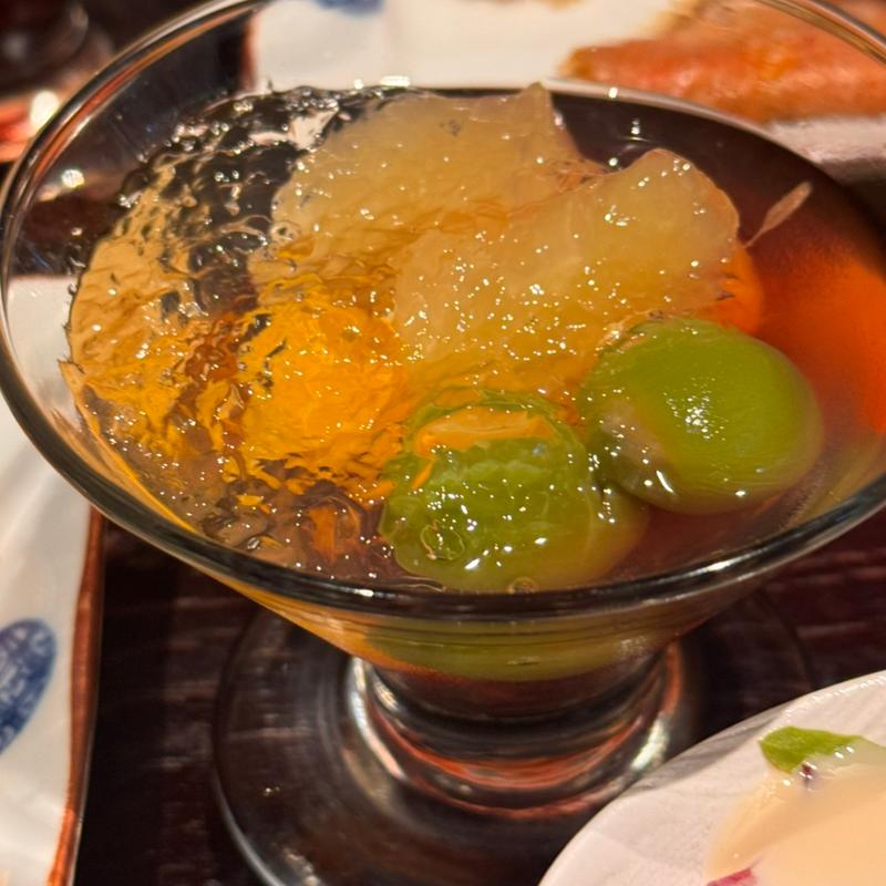 本日の水菓子(強羅温泉 雪月花別邸 翠雲)