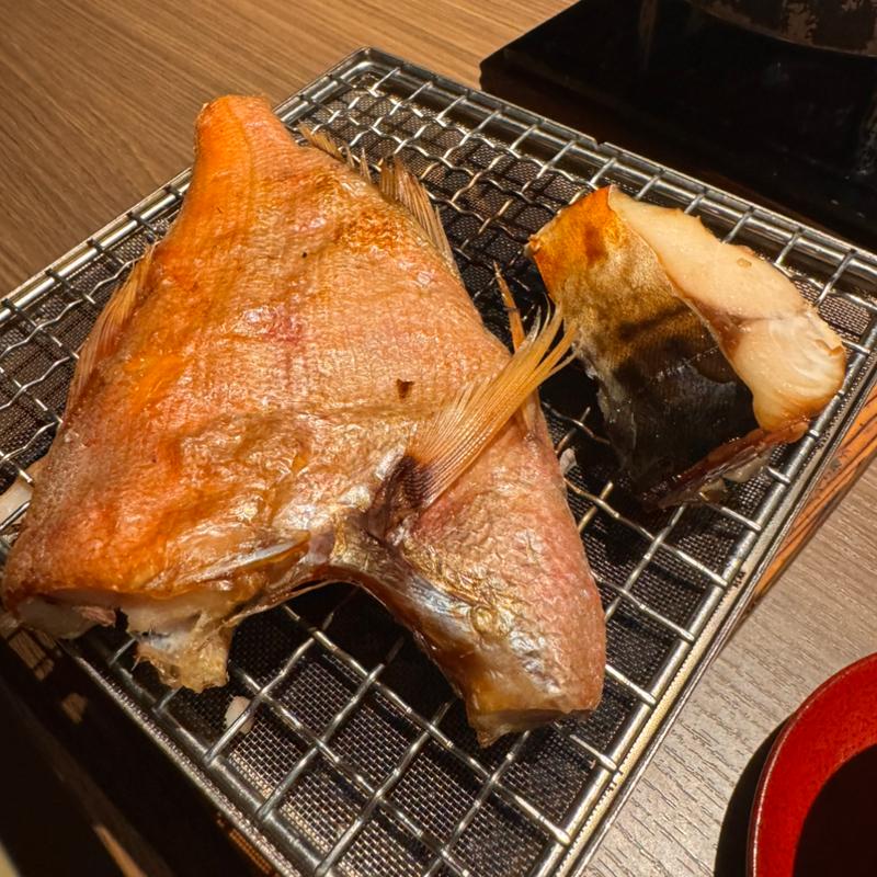 金目鯛の干物 さば醤油干し(強羅温泉 雪月花別邸 翠雲)