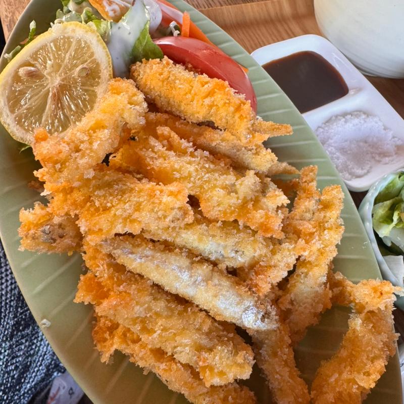 ワカサギフライ(魚料理 大正 本店)