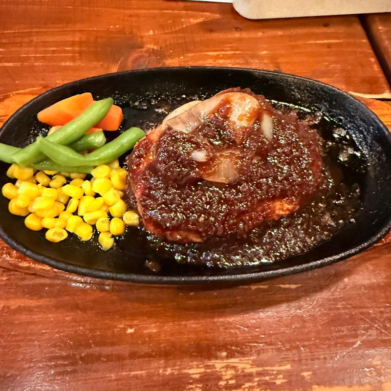 ハンバーグシャリアピンソースランチ(ライズ)