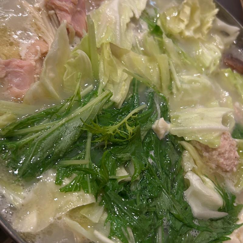 博多地鶏の水炊き(博多 徳)